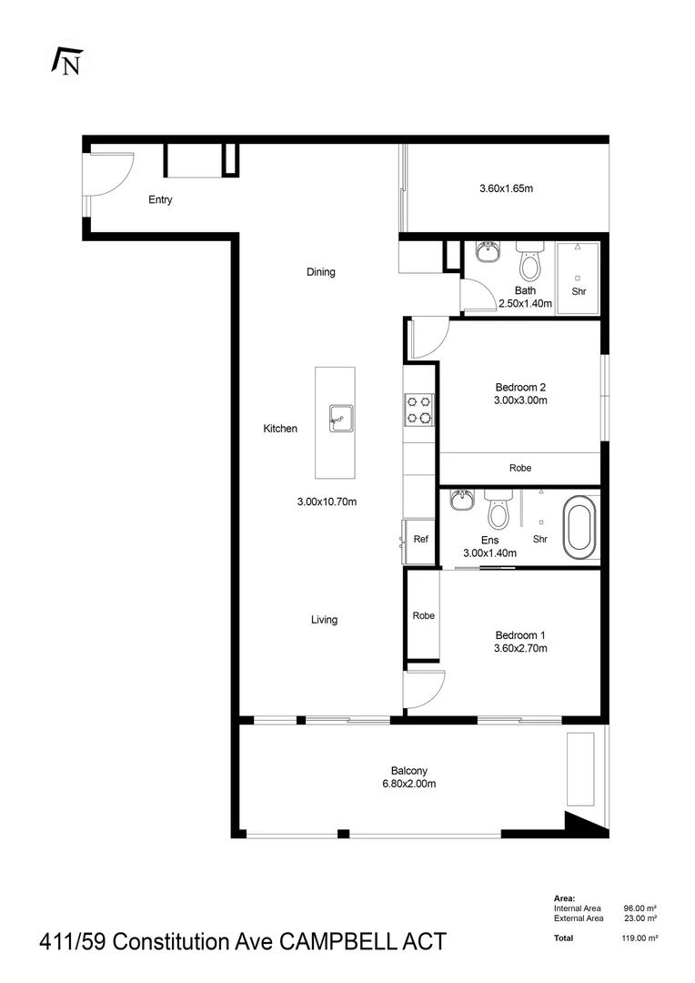 Additional image 18 of 411/59 Constitution Ave, Campbell ACT 2612