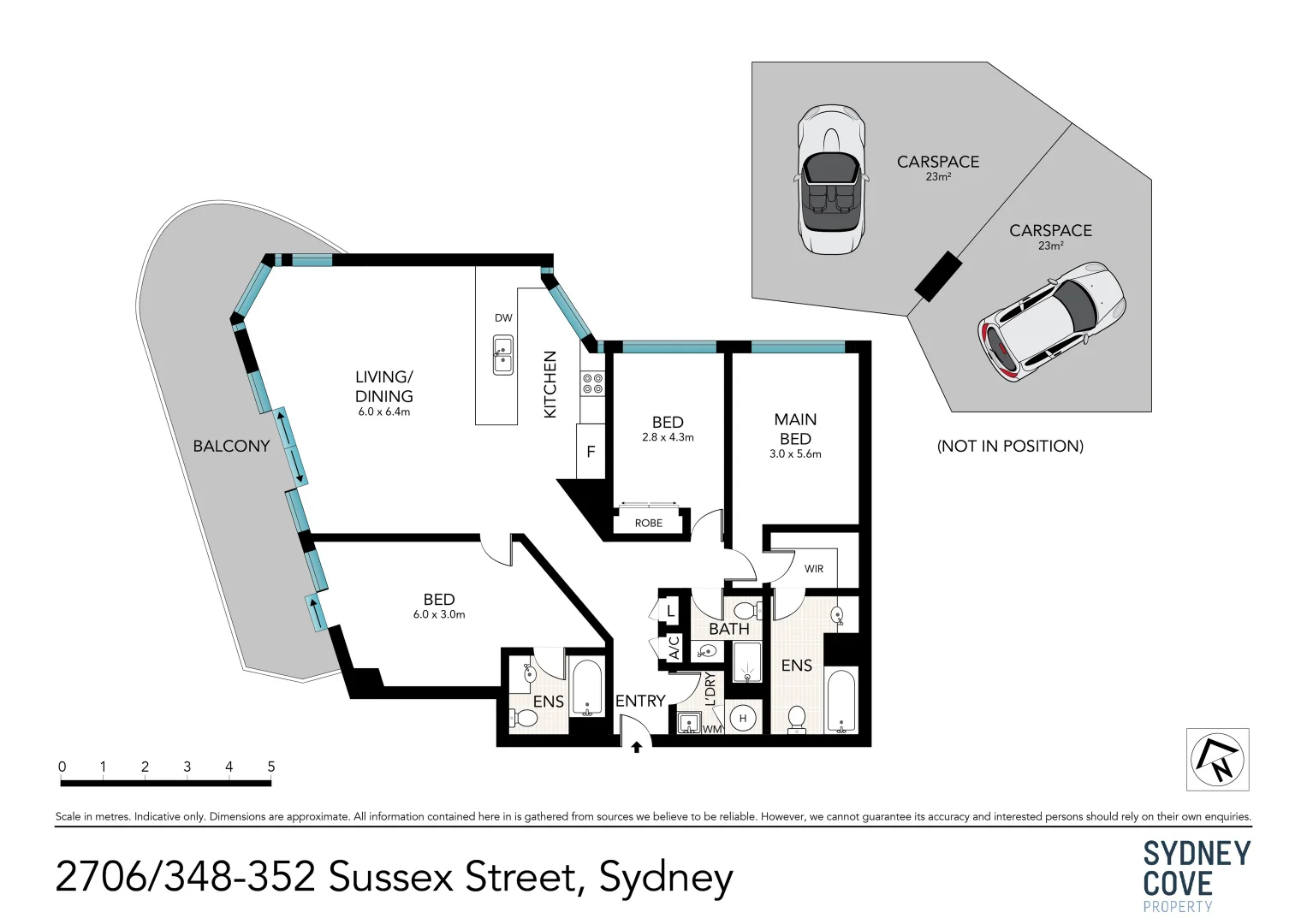 Additional image 16 of 2706/348-352 Sussex Street, Sydney NSW 2000