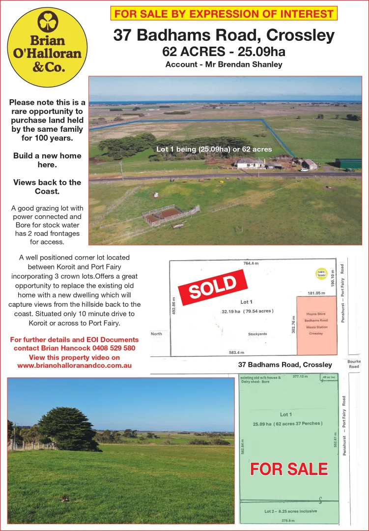 Additional image 2 of 1, 37 Badhams Road, Crossley VIC 3283