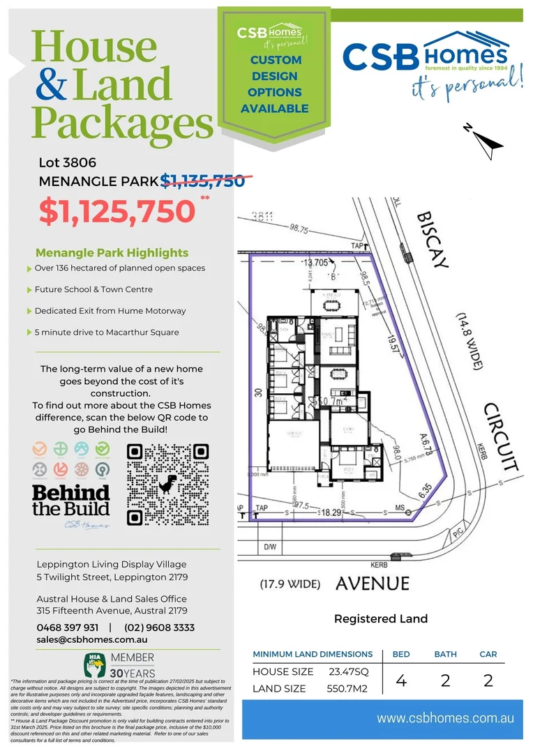Additional image 3 of Lot 3806 Doriemus Avenue, Menangle Park NSW 2563