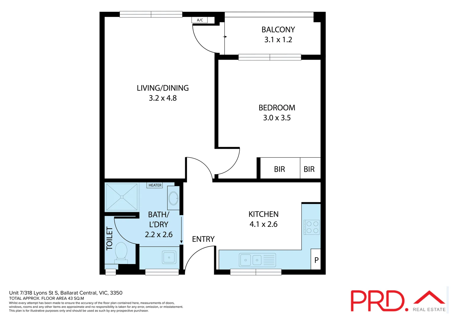 Additional image 7 of 7/318 Lyons St South, Ballarat Central VIC 3350