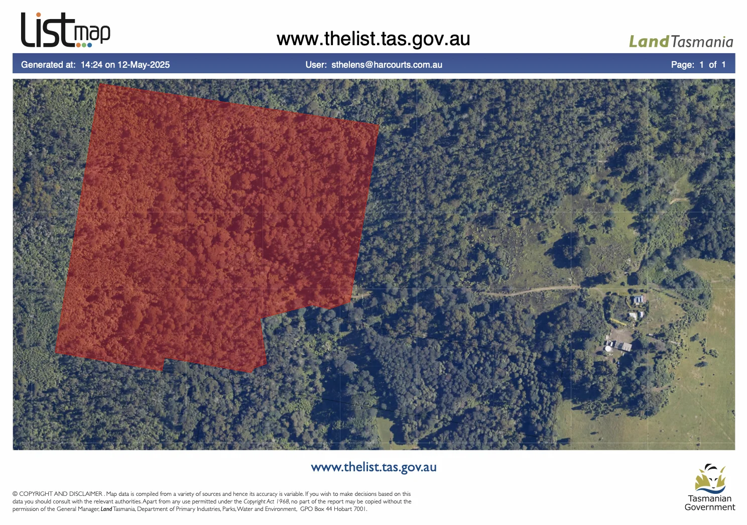 Additional image 10 of PID 7682518 Mount Elephant Road, Gray TAS 7215