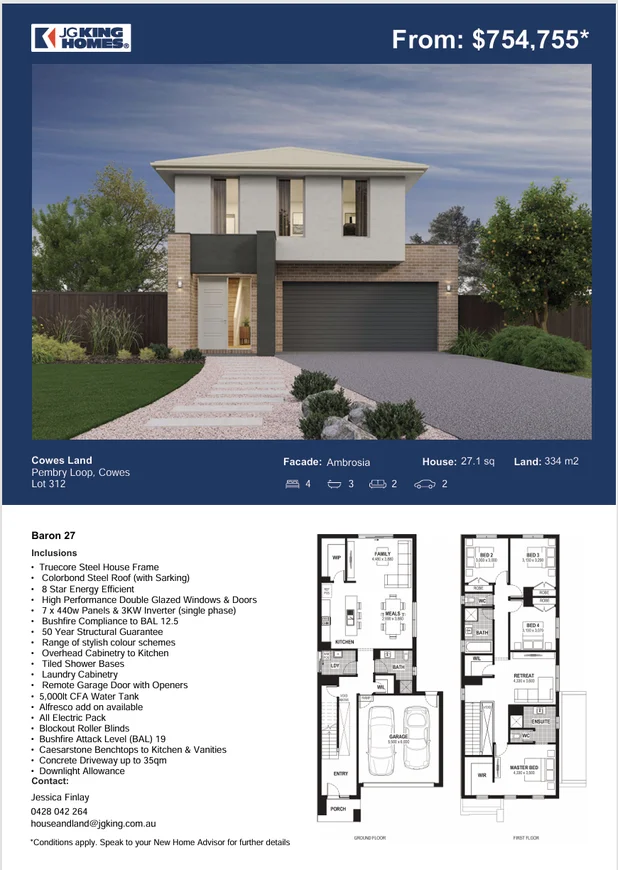 Additional image 12 of Lot 312/80b Pembrey Loop, Cowes VIC 3922