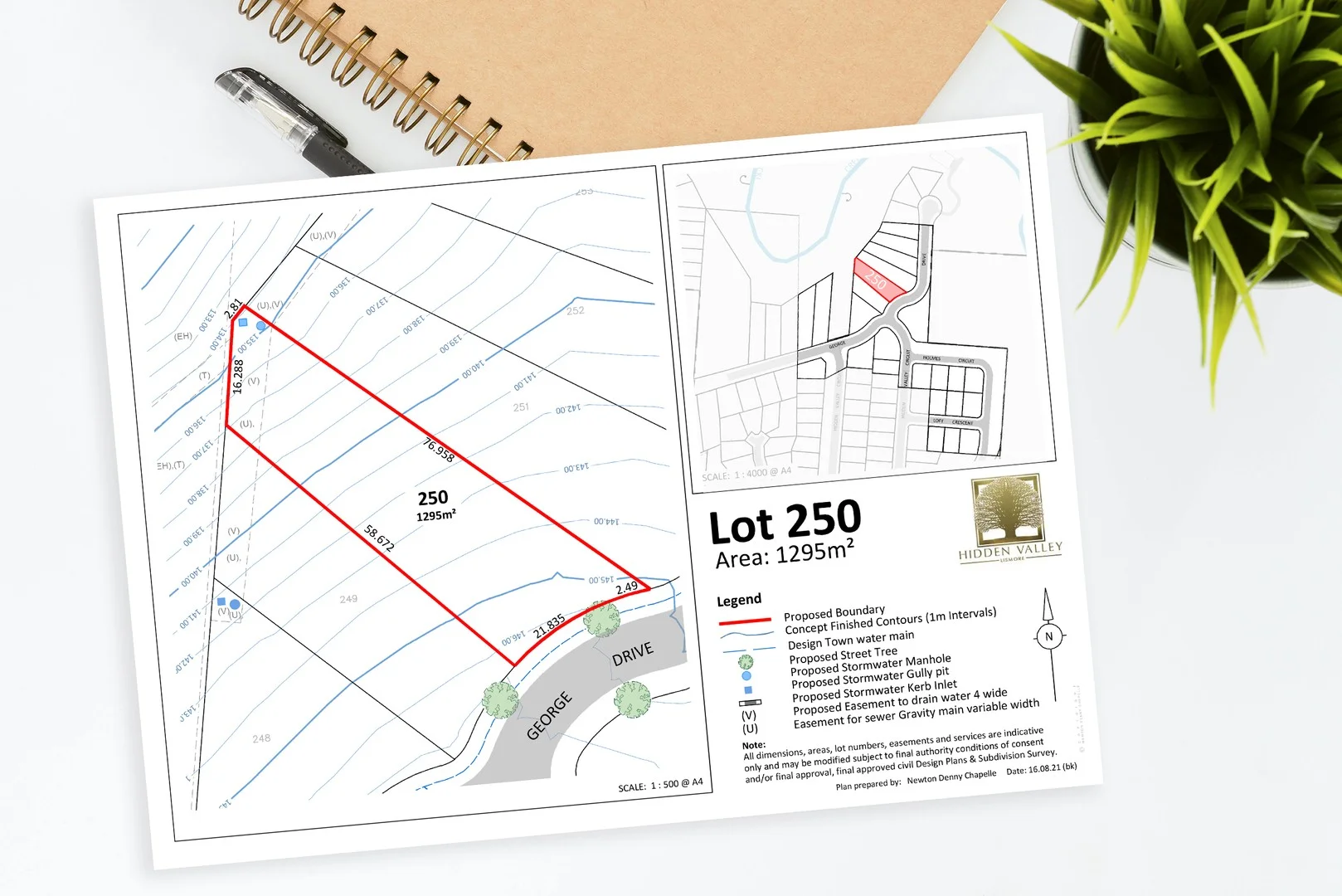 Lot 250 George Drive, Chilcotts Grass NSW 2480