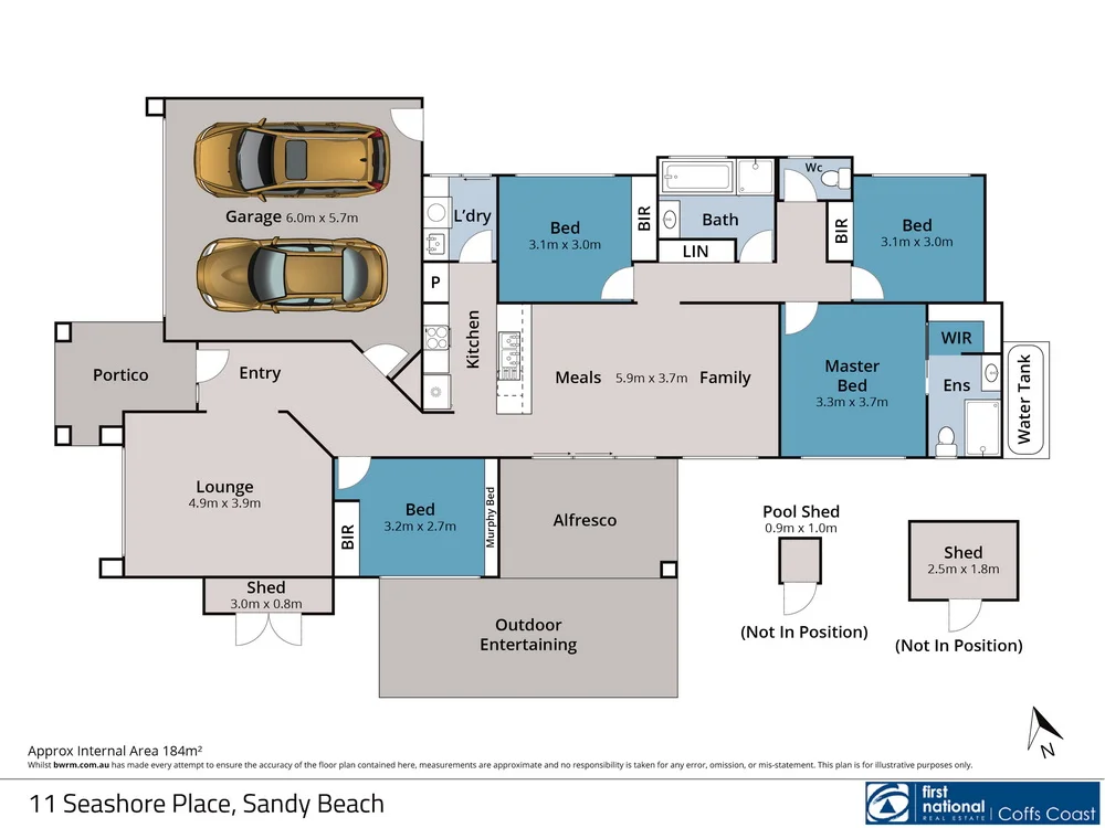 Additional image 23 of 11 Seashore Place, Sandy Beach NSW 2456