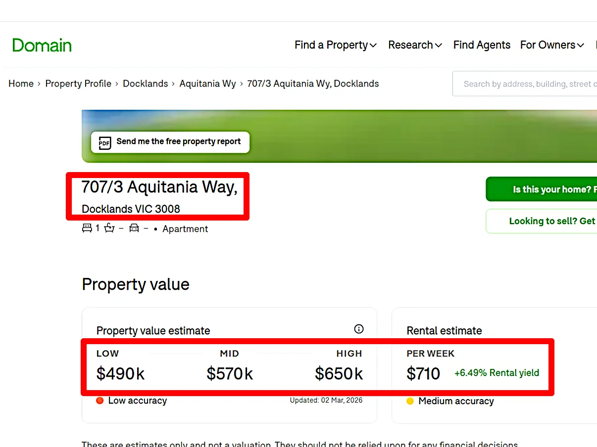 Additional image 9 of 707/3 Aquitania Way, Docklands VIC 3008