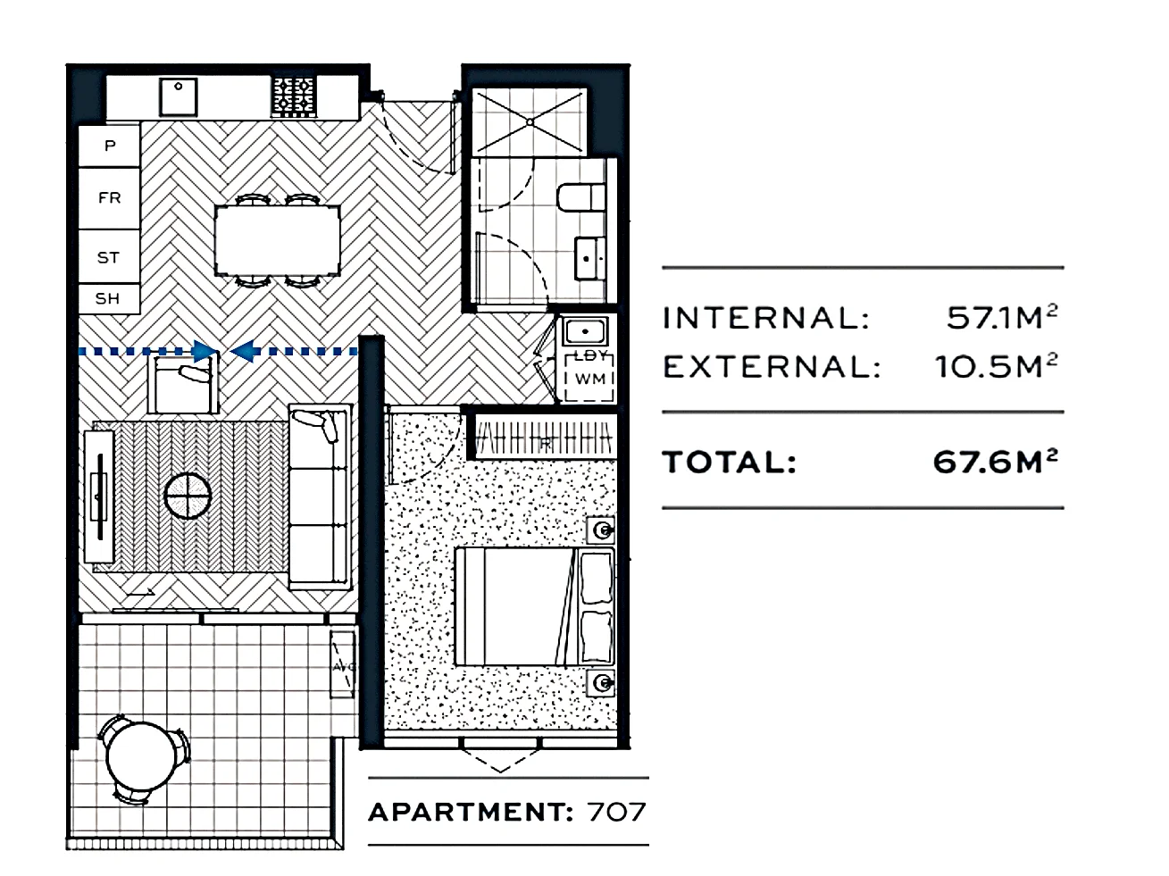 Additional image 8 of 707/3 Aquitania Way, Docklands VIC 3008