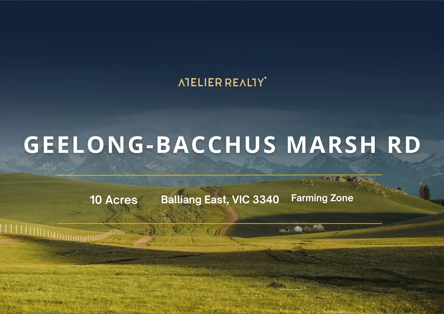 Geelong-Bacchus Marsh Road, Balliang East VIC 3340