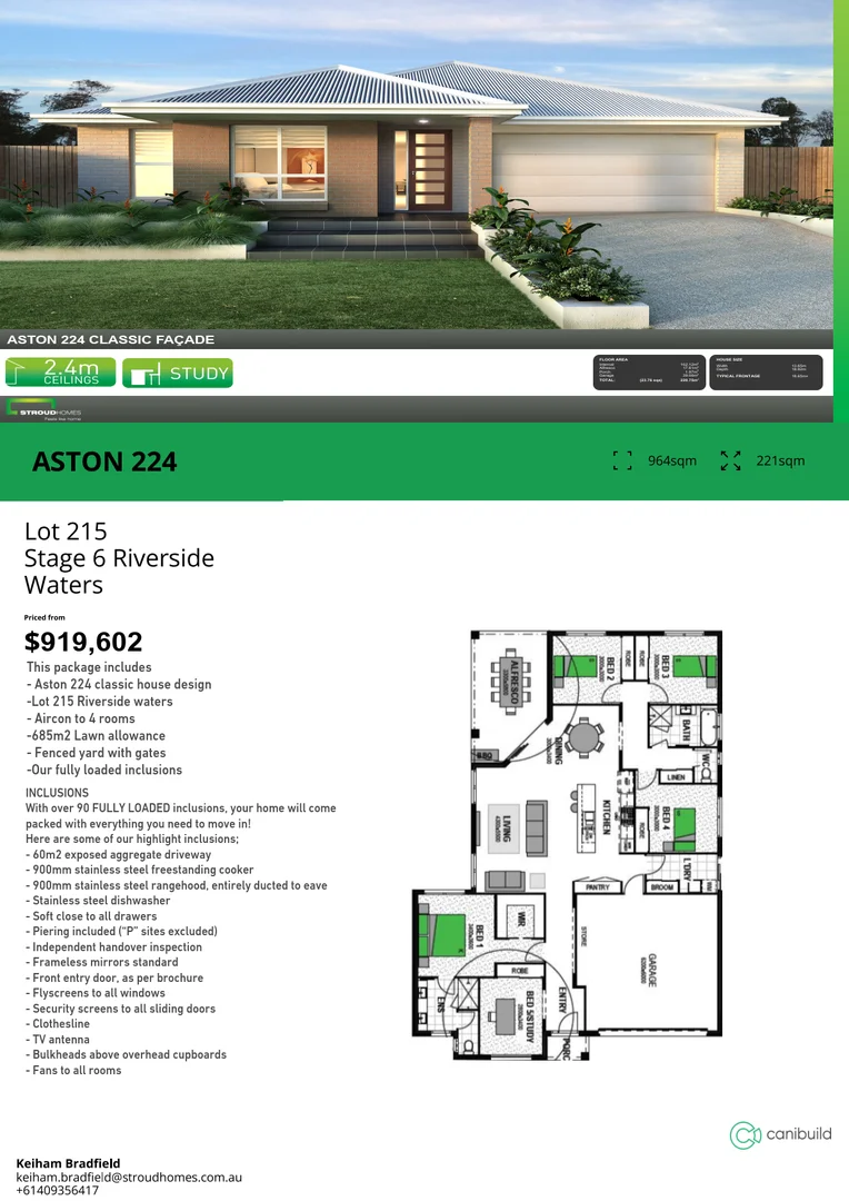 Additional image 23 of Lot 215 Eliza Avenue, Parkhurst QLD 4702