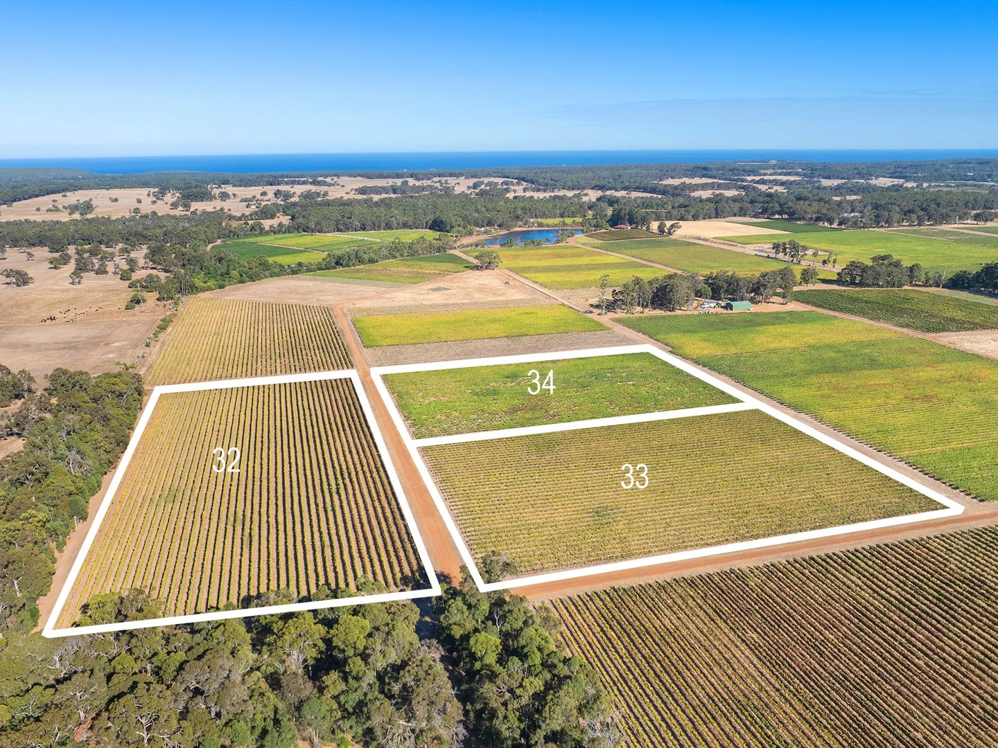 Lot 32, 33 & 34/241 Clews Road, Cowaramup WA 6284