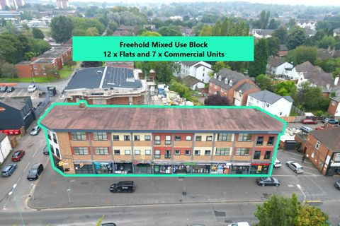 Merridale Rd-12 x Flats And 7 x Commercial Units, Wolverhampton WV3, Business park for sale