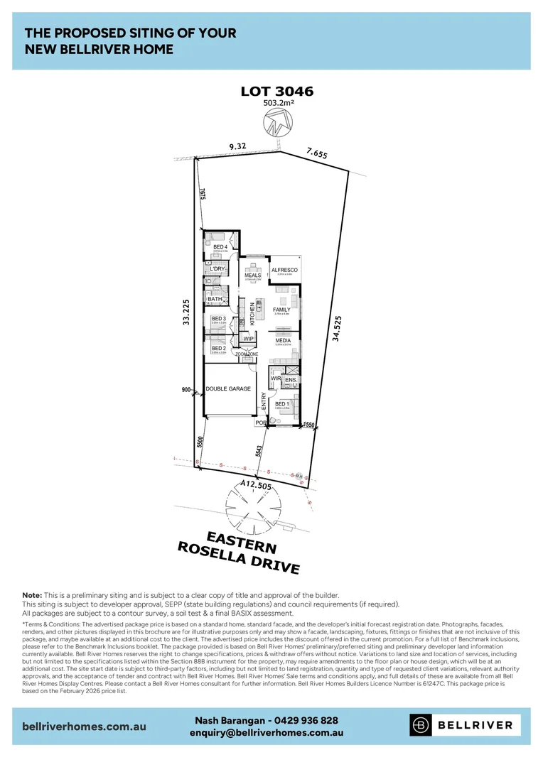 Additional image 16 of Lot 3046 Eastern Rosella Drive, Rosella Rise Estate, Warnervale NSW 2259