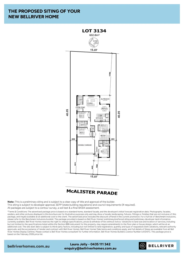 Additional image 14 of Lot 3134 McAlister Parade, Poets Reach Estate, Marsden Park NSW 2765