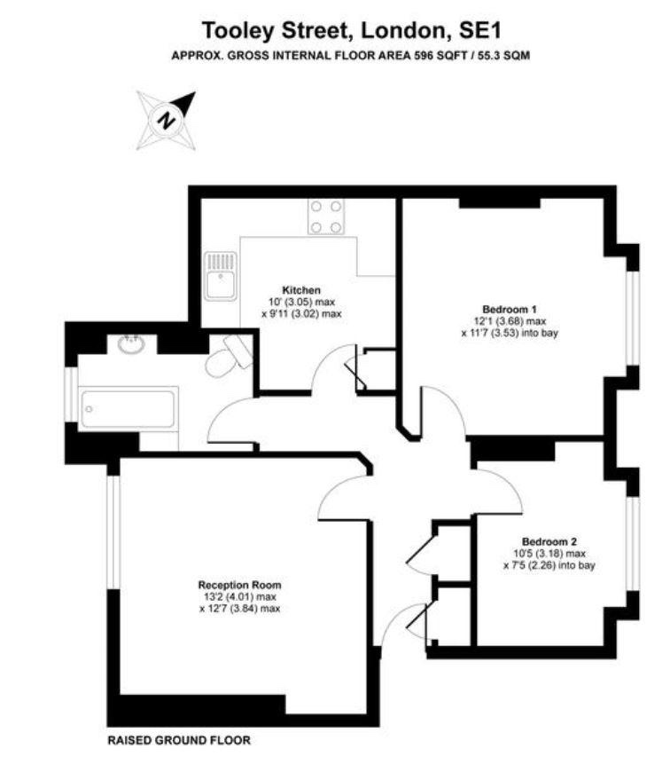 Additional image 3 of 2 Bed Flat, Tooley St, SE1, N1 7GU