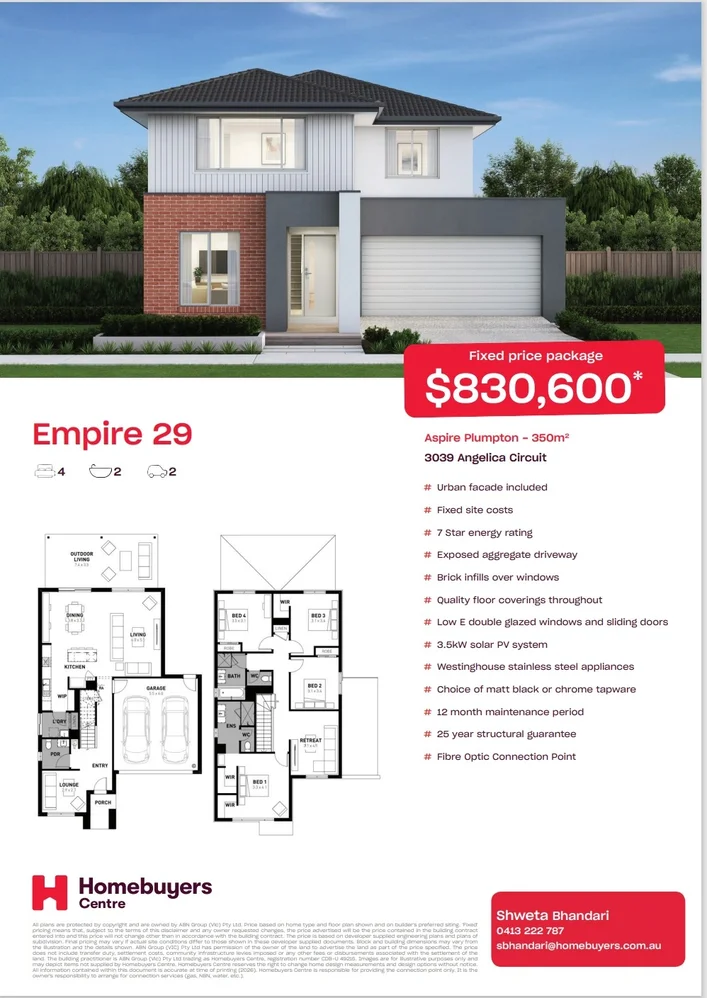 Additional image 2 of 3039 Angelica Circuit, Fraser Rise VIC 3336