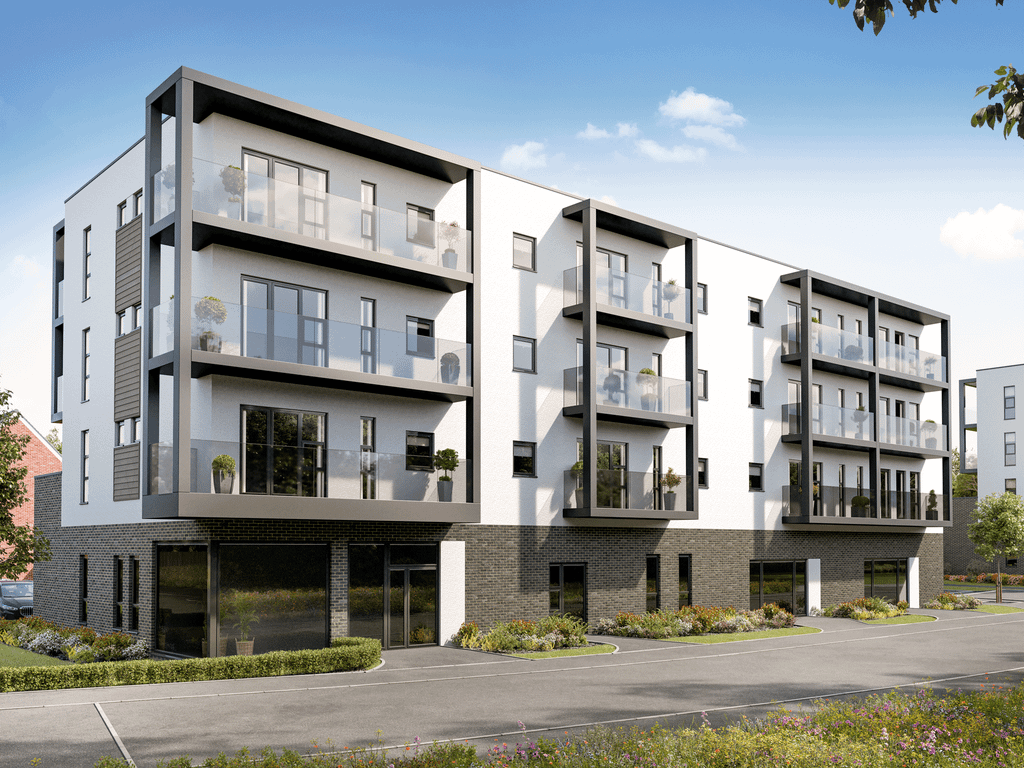 2 bed flat for sale"The Apartments B4" at Afflington Road, Plymouth PL9
