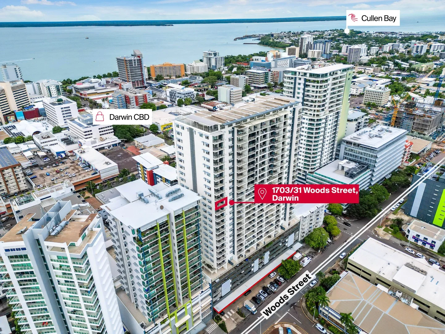 1703/31 Woods Street, Darwin City NT 0800