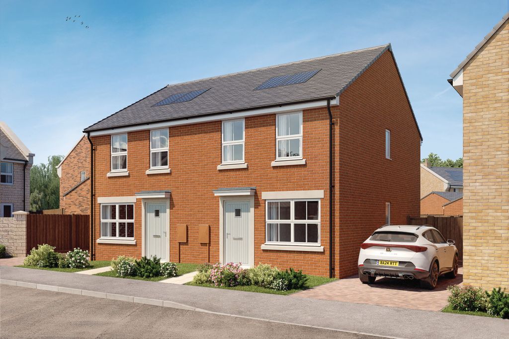 3 bed semi-detached house for sale"Maidstone" at Cottingwood, Morpeth NE61