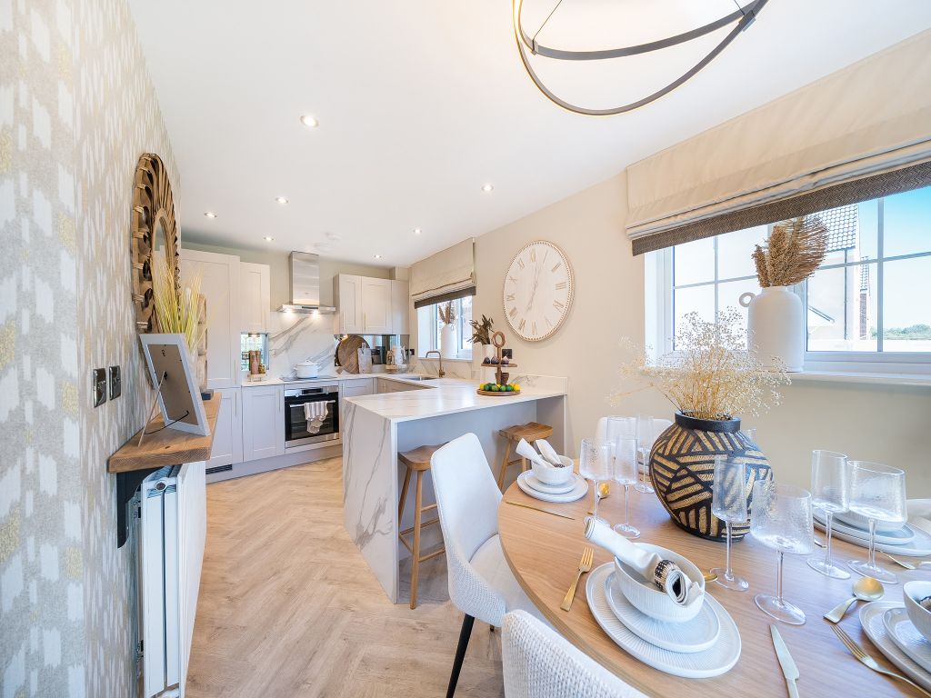 4 bed detached house for sale"The Hyde" at Caxton Close, Brompton On Swale, Richmond DL10