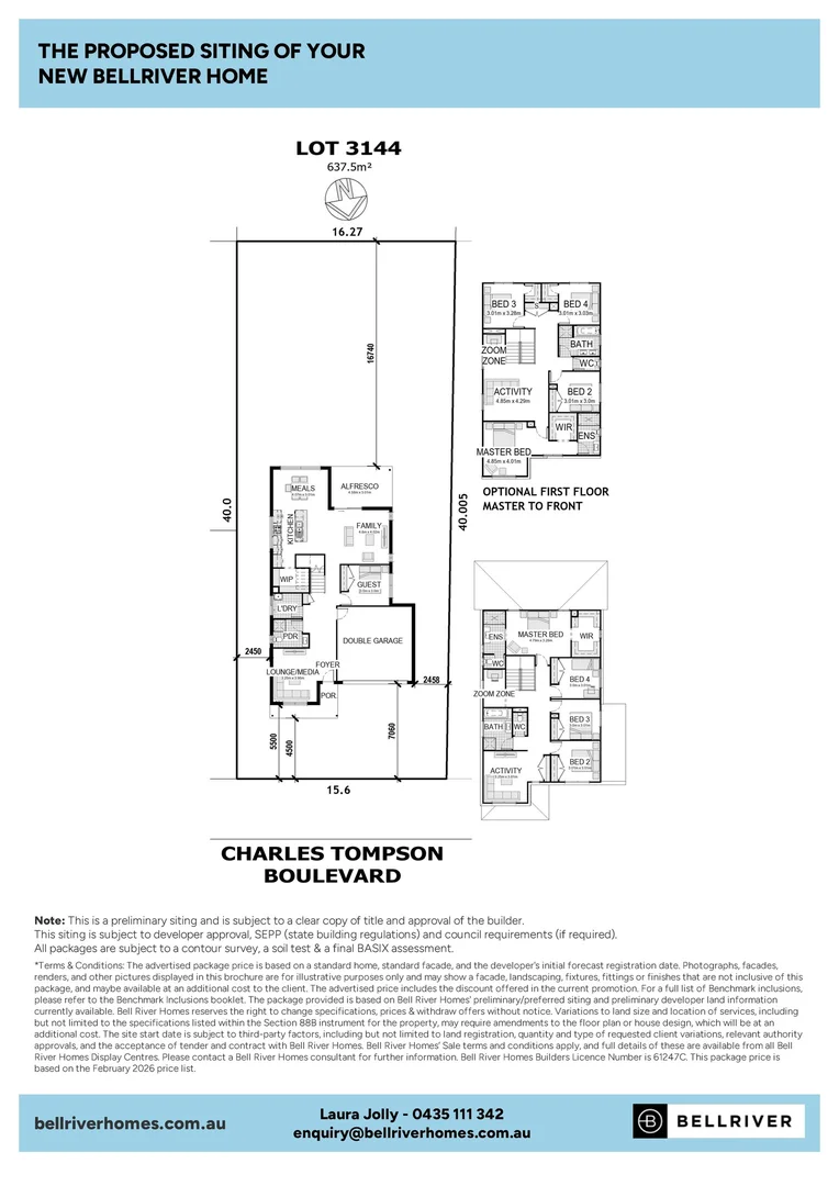 Additional image 12 of Lot 3144 Charles Tompson Boulevard, Poets Reach Estate, Marsden Park NSW 2765