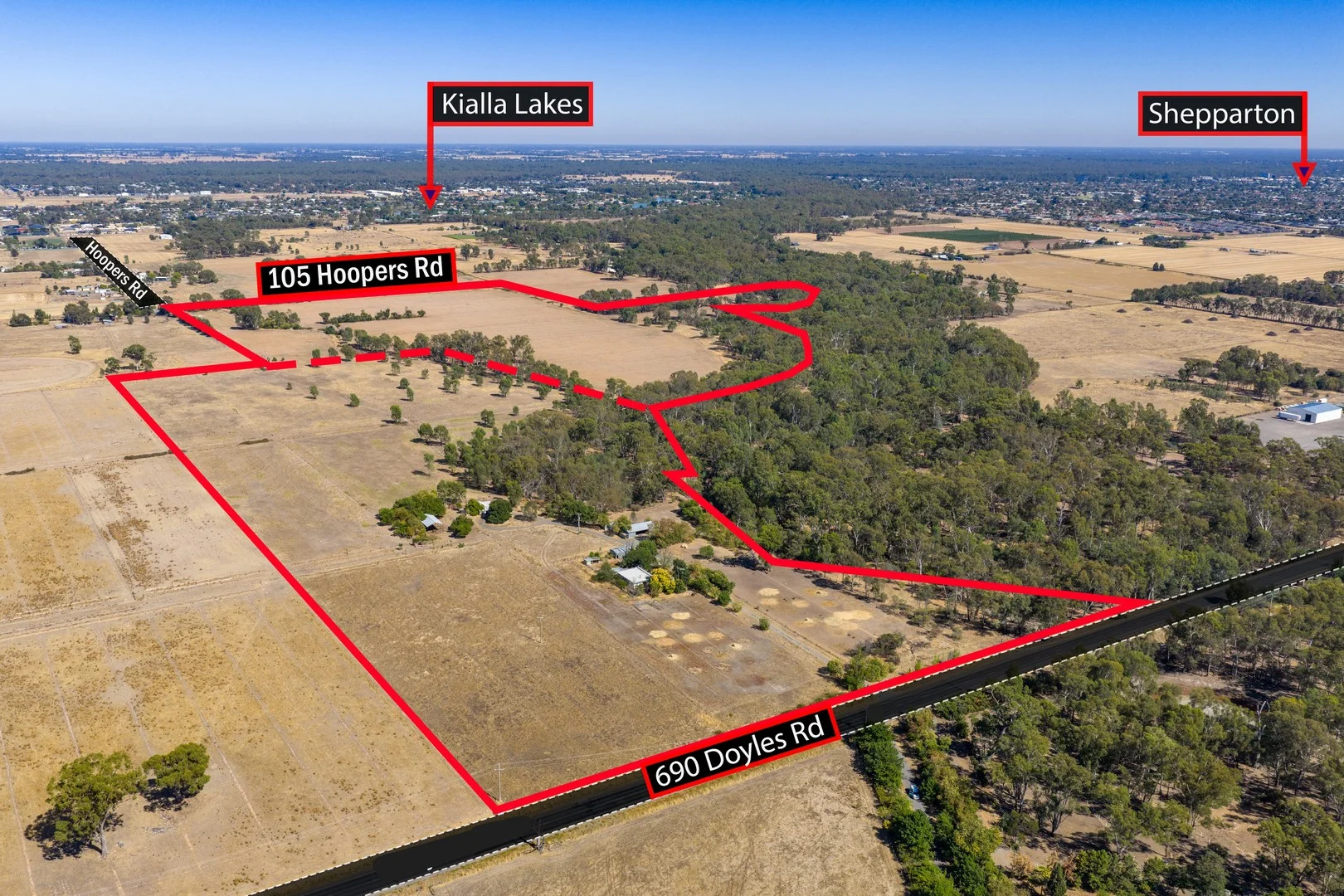 690 Doyles Road & 105 Hoopers Road, Kialla VIC 3631