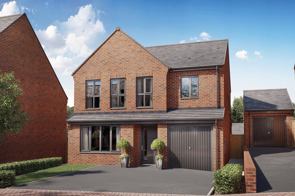 4 bed detached house for sale"The Woodleigh - Plot 90" at Woodside Vale, Clayton Wood Road, Leeds LS16