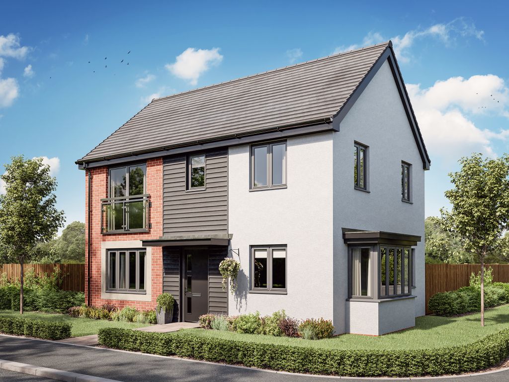 3 bed detached house for sale"The Barnwood Bay " at Waterhouse Way, Peterborough PE7