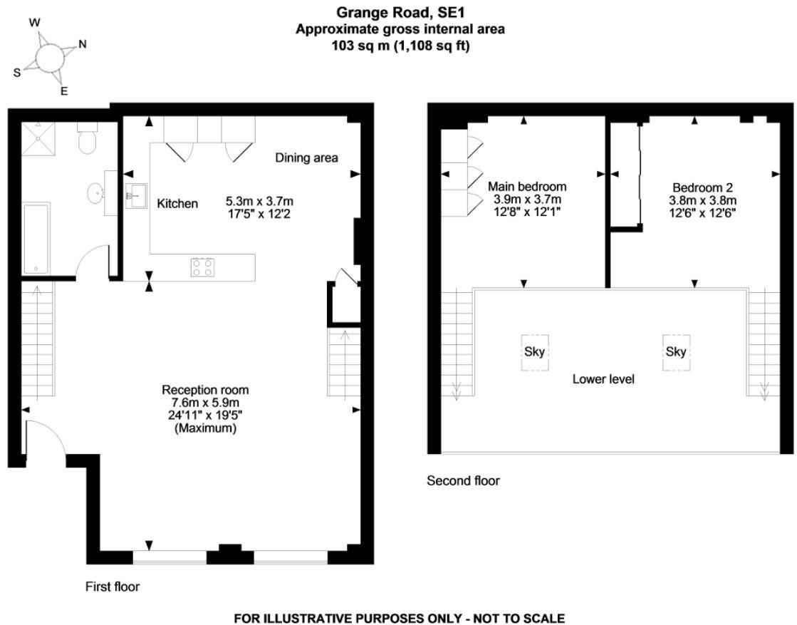 Additional image 7 of 2 Bed Penthouse, London, SE1, N1 7GU