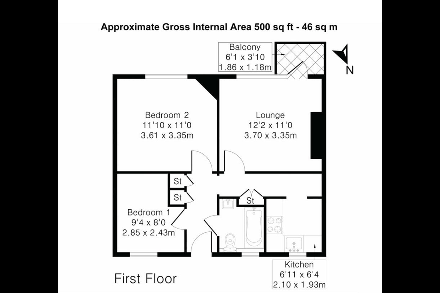 Additional image 18 of 3 Bed Flat, Finn House, N1, N1 7GU