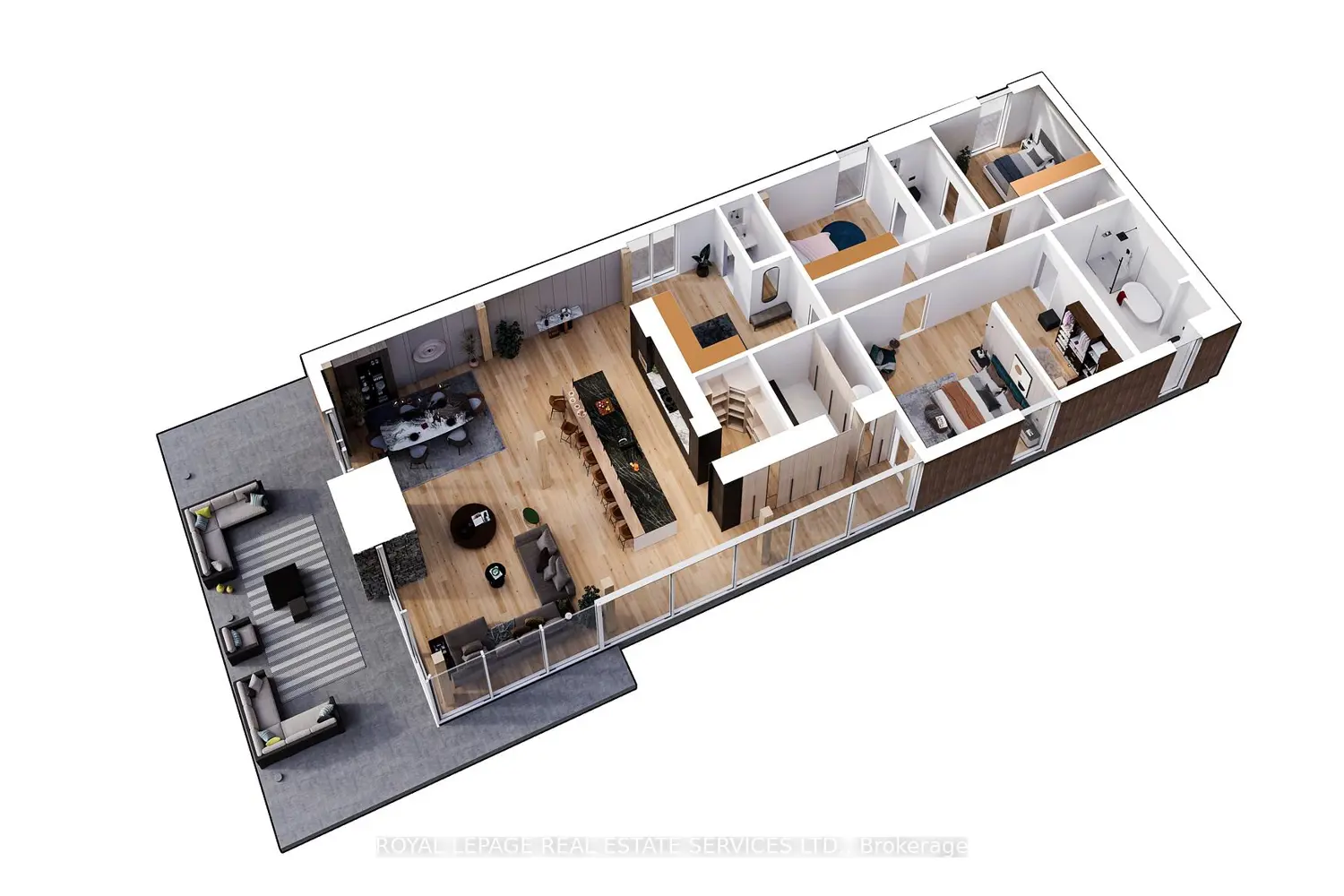Lot 1 Ch. Du Cordon Model 3