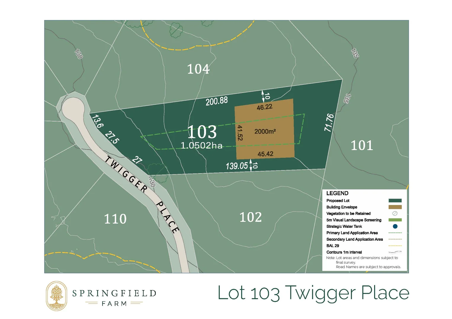 Additional image 6 of Lot 103 Springfield Farm, Yallingup WA 6282