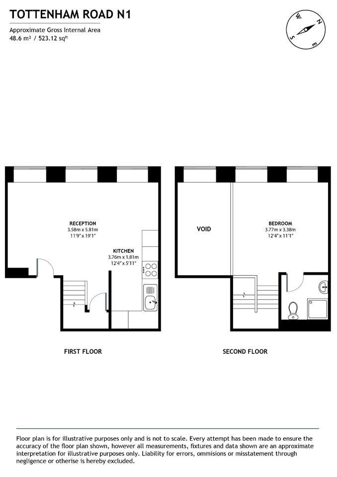 Additional image 16 of 1 Bed Flat, Tottenham Road, N1, N1 7GU
