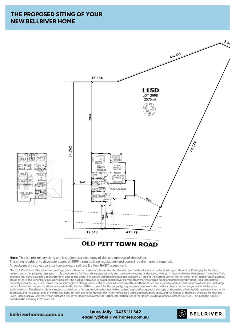 Additional image 18 of Lot 2998 Old Pitt Town Road, Gables NSW 2765