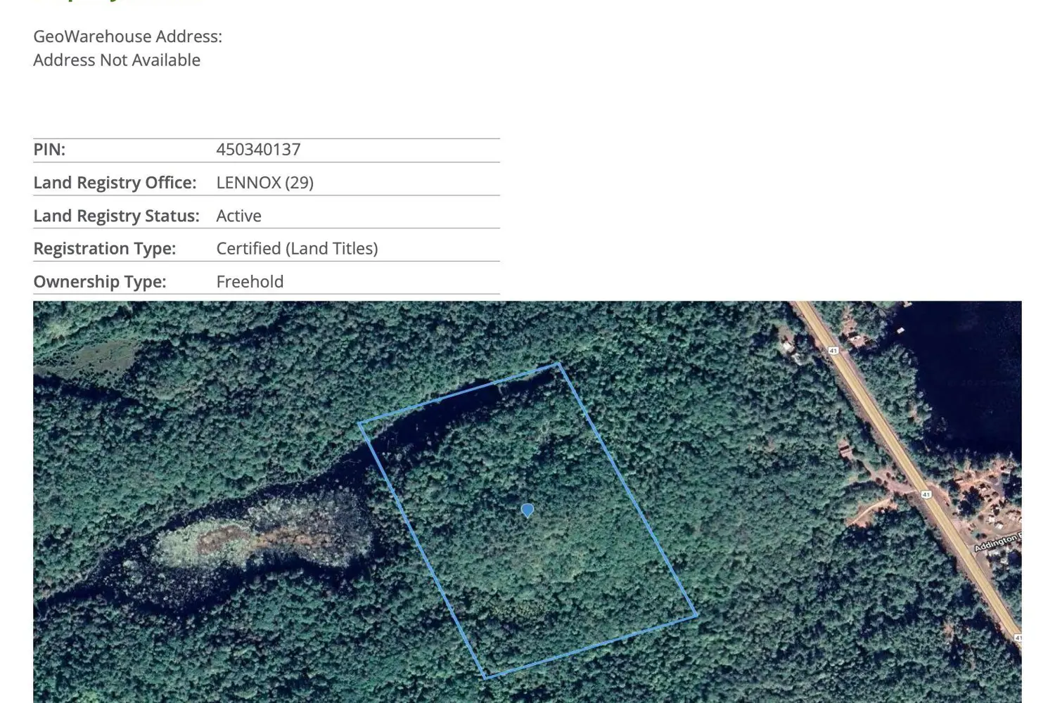 Additional image 2 of Lot 13 Addington Highlands
