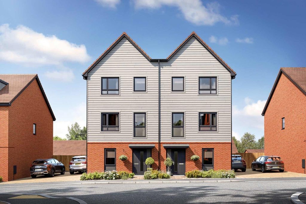 3 bed semi-detached house for sale"The Brilbury  - Plot 206" at Harvest Hill, Harvest Hill Road, Maidenhead SL6