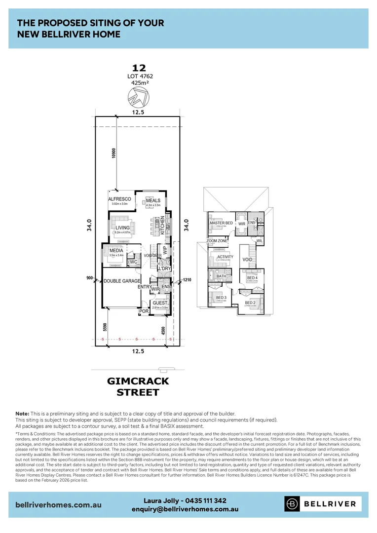 Additional image 16 of Lot 4762 Gimcrack Street, Hills Of Carmel Estate, Box Hill NSW 2765