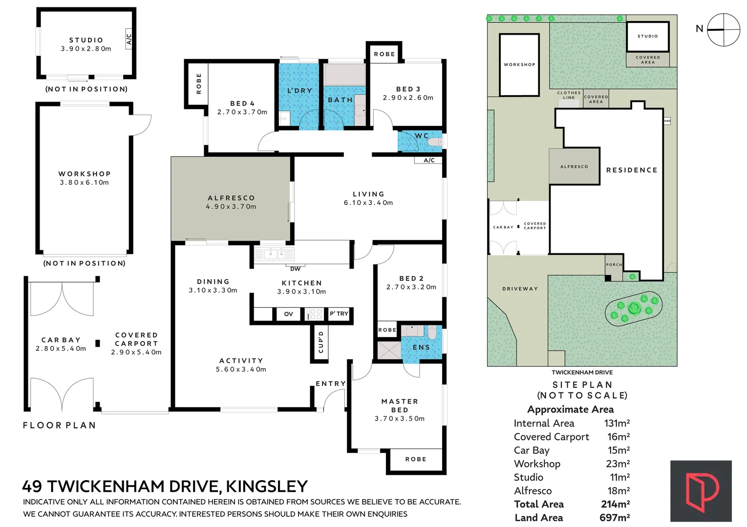 Additional image 34 of 49 Twickenham Drive, Kingsley WA 6026