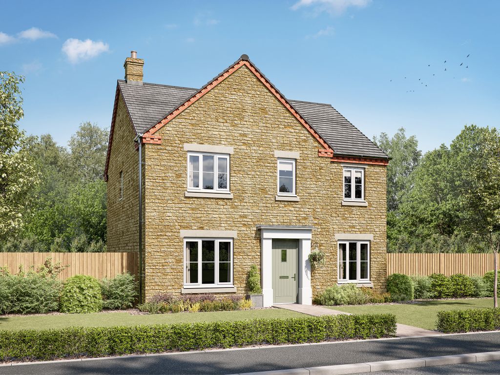 5 bed detached house for sale"The Corfe" at Langate Fields, Long Marston, Stratford-Upon-Avon CV37