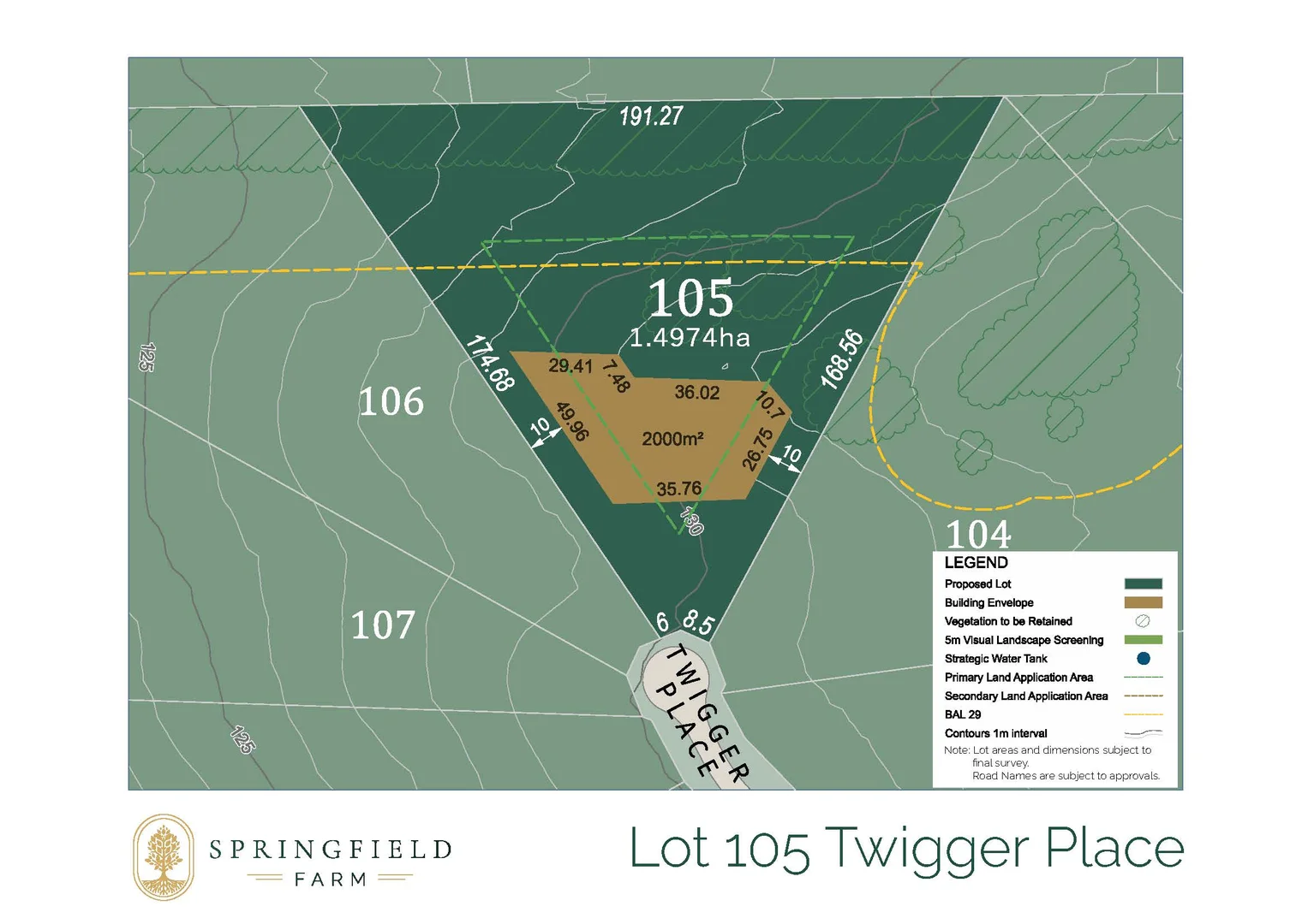 Additional image 2 of Lot 105 Springfield Farm, Yallingup WA 6282