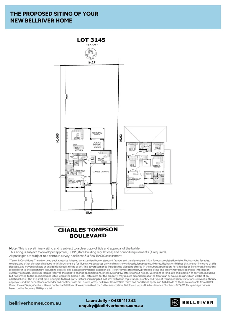 Additional image 15 of Lot 3145 Charles Tompson Boulevard, Poets Reach Estate, Marsden Park NSW 2765