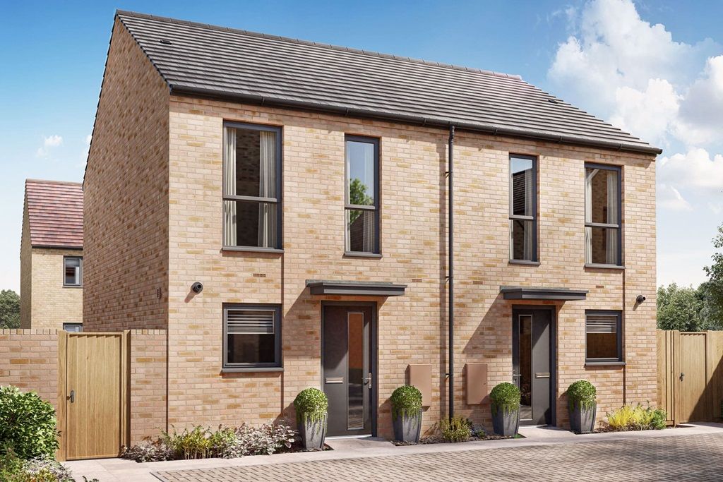 2 bed terraced house for sale"The Canford - Plot 555" at Sheepfold Lane, Upper Cambourne, Cambourne, Cambridge CB23