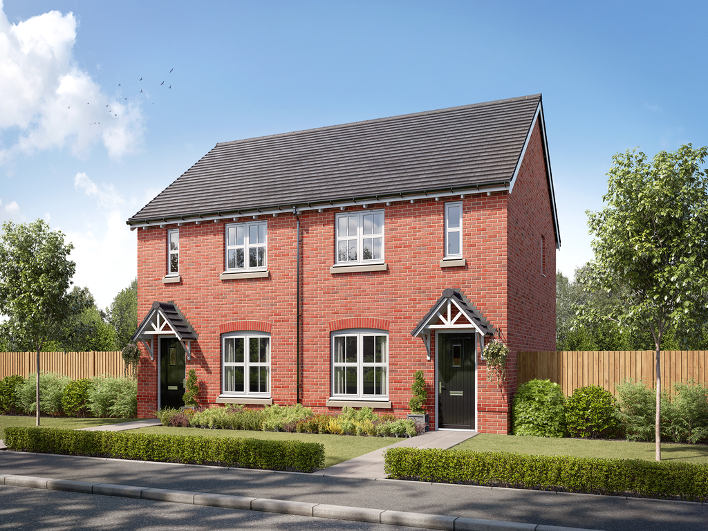 Additional image 2 of 2 bed semi-detached house for sale"The Addlebrough" at Thurlaston Lane, Earl Shilton LE9