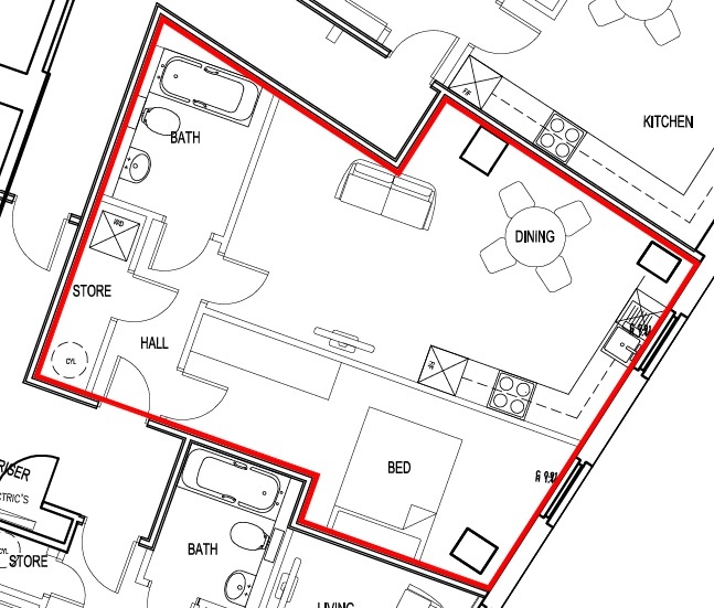 Additional image 13 of 1 Bed Flat, Queens House, S1, N1 7GU