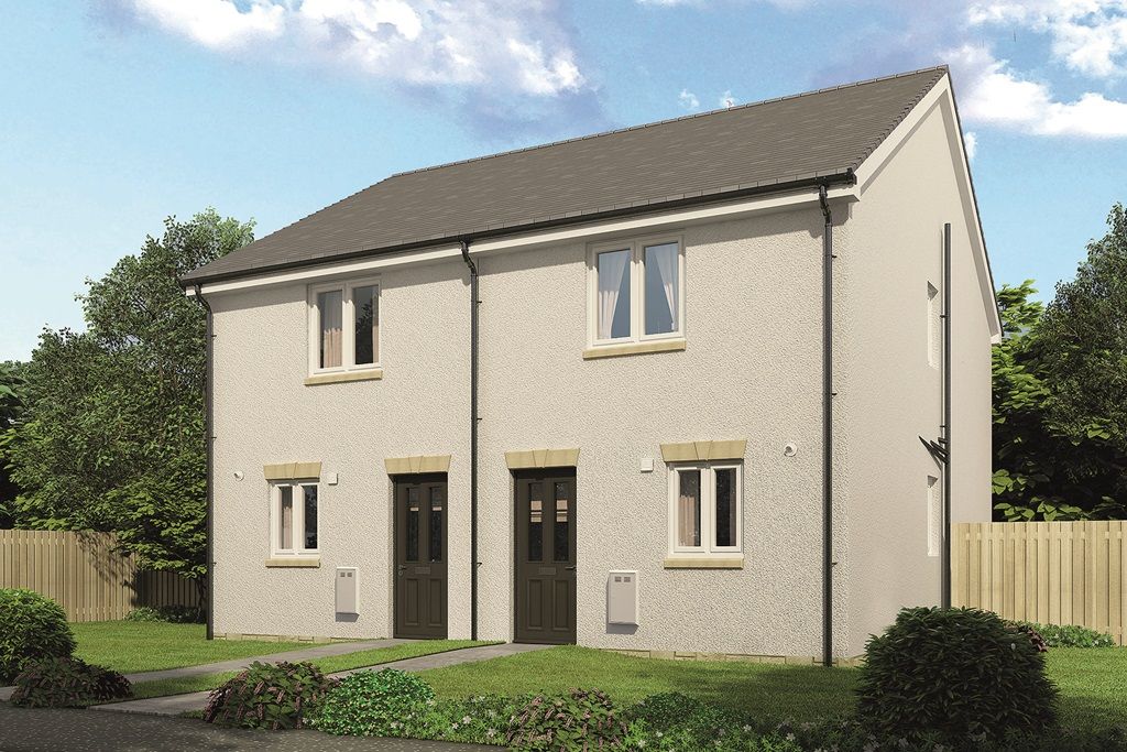 2 bed terraced house for sale"The Andrew - Plot 591" at Letham Meadows, Off Davids Way, Haddington EH41