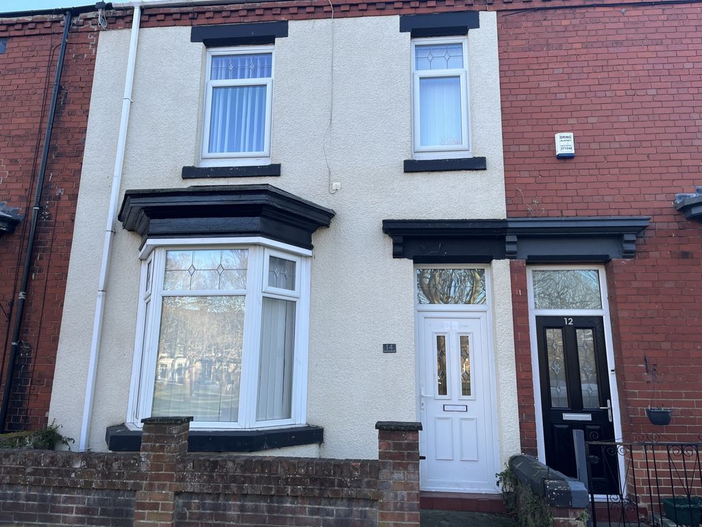 2 bed terraced house to rentJesmond Road, Hartlepool, County Durham TS26