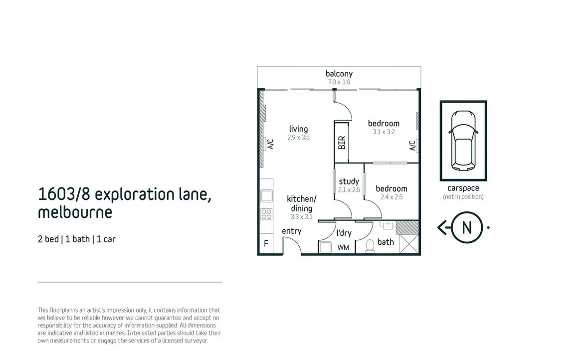 Additional image 14 of 1603/8 Exploration Lane, Melbourne VIC 3000