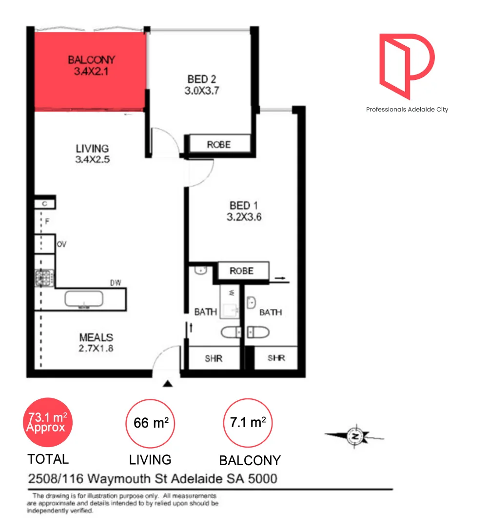 Additional image 8 of 2B2B (Furnished)/116 Waymouth Street, Adelaide SA 5000