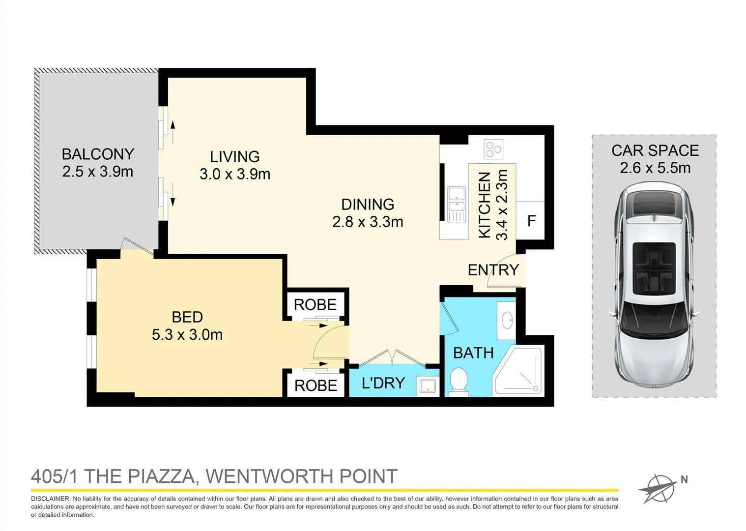 Additional image 8 of 405/1 The Piazza, Wentworth Point NSW 2127