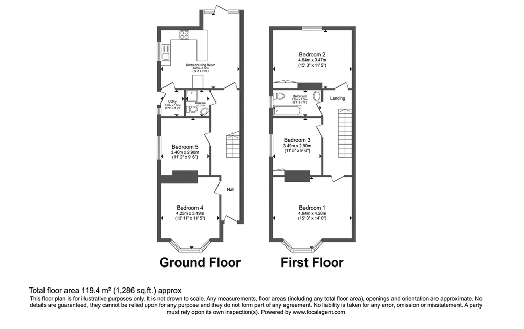 Additional image 4 of 5 bed terraced house to rentBedford Place, Southampton SO15