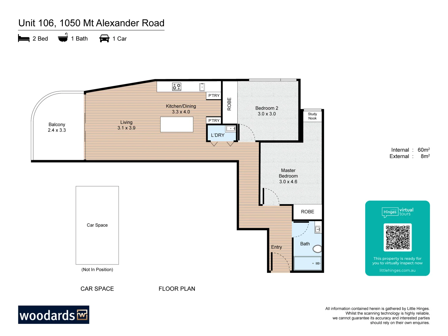 Additional image 15 of 106/1050 Mt Alexander Rd, Essendon VIC 3040